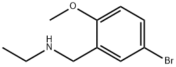 N-(5-BROMO-2-METHOXYBENZYL)ETHANAMINE HYDROCHLORIDE Structure