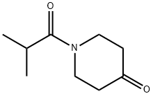 1-isobutyrylpiperidin-4-one Structure