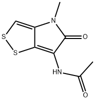 N-(4,5-ジヒドロ-4-メチル-5-オキソ-1,2-ジチオロ[4,3-b]ピロール-6-イル)アセトアミド