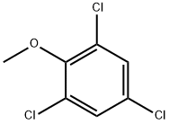 2,4,6-三氯苯甲醚 结构式