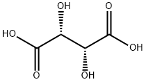 L(+)-酒石酸,87-69-4,结构式