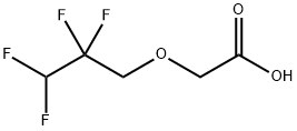 (2,2,3,3-四氟丙氧基)乙酸,870-51-9,结构式