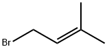 1-ブロモ-3-メチル-2-ブテン 化学構造式