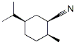 Cyclohexanecarbonitrile, 2-methyl-5-(1-methylethyl)-, [1R-(1alpha,2alpha,5ba)]- (9CI) Struktur