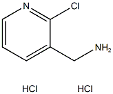 3-アミノメチル-2-クロロピリジン塩酸塩 化学構造式