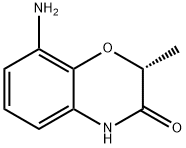 (2R)-8-AMINO-2-METHYL-2H-1,4-BENZOXAZIN-3(4H)-ONE,870065-09-1,结构式