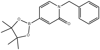 1-BENZYL-4-(4,4,5,5-TETRAMETHYL-[1,3,2]DIOXABOROLAN-2-YL)-1H-PYRIDIN-2-ONE Structure