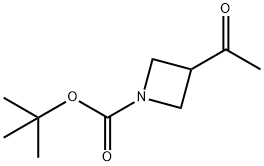 tert-butyl 3-acetylazetidine-1-carboxylate Struktur
