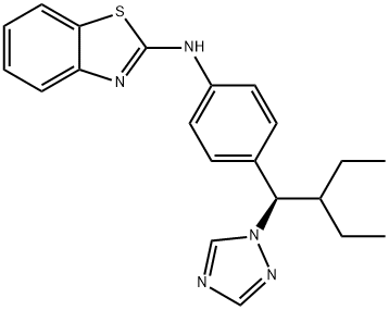 他拉罗唑, 870093-23-5, 结构式