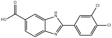 2-(3,4-Dichlorophenyl)-1H-benzimidazole-5-carboxylic acid|