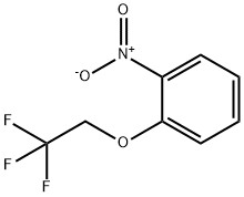 Benzene, 1-nitro-2-(2,2,2-trifluoroethoxy)- Struktur