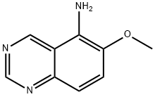 6-Methoxy-5-quinazolinamine Struktur