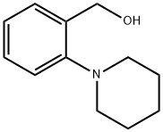 (2-ピペリジン-1-イル-フェニル)メタノール 化学構造式