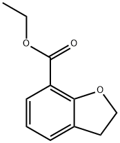 ethyl 2,3-dihydrobenzofuran-7-carboxylate Struktur