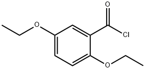2,5-二乙氧基苯甲酰氯, 870703-51-8, 结构式