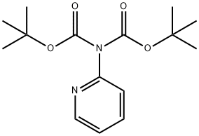 N,N-二-BOC-2-氨基吡啶, 870703-63-2, 结构式