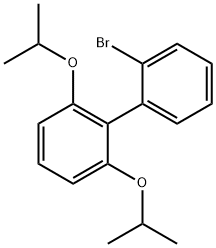 2-溴-2′,6′-二异丙氧基-1,1′-联苯, 870703-70-1, 结构式
