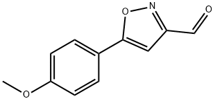 5-(4-METHOXYPHENYL)ISOXAZOLE-3-CARBOXA& Struktur