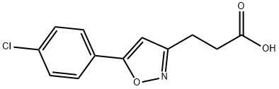 5-(4-CHLOROPHENYL)ISOXAZOLE-3-PROPIONIC&|5-(4-氯苯基)异噁唑-3-丙酸