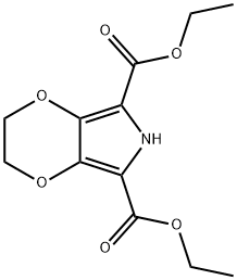 DIETHYL-3,4-ETHYLENEDIOXYPYRROLE-2,5-DI& Structure