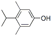 Phenol, 3,5-dimethyl-4-(1-methylethyl)- (9CI) Struktur