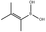 3-METHYL-2-BUTEN-2-YLBORONIC & 化学構造式