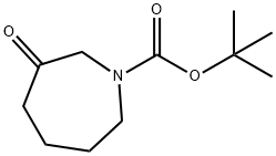 N-BOC-3-氮杂环庚酮, 870842-23-2, 结构式