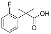 2-(2-フルオロフェニル)-2-メチルプロパン酸 化学構造式