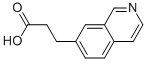 3-(ISOQUINOLIN-7-YL)PROPANOIC ACID Struktur
