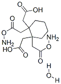 トランス-1,2-シクロヘキサンジアミン四酢酸 化学構造式