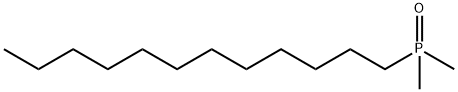 ジメチルドデシルホスフィンオキシド 化学構造式