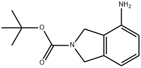 TERT-BUTYL 5-AMINOISOINDOLINE-2-CARBOXYLATE Struktur