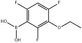 3-乙氧基-2,4,6-三氟苯基硼酸, 871125-69-8, 结构式