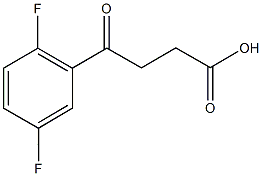 4-(2,5-difluorophenyl)-4-oxobutanoic acid Structure