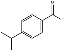Benzoyl fluoride, 4-(1-methylethyl)- (9CI) Struktur