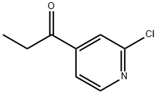 2-CHLORO-4-PROPIONYLPYRIDINE Structure