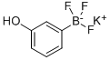 POTASSIUM 3-HYDROXYPHENYLTRIFLUOROBORATE 化学構造式