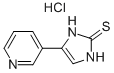 4-피리딘-3-일-1,3-디히드로-이미다졸-2-티온히드로클로라이드