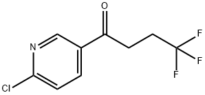 1-(6-CHLOROPYRIDIN-3-YL)-4,4,4-TRIFLUOROBUTAN-1-ONE Structure