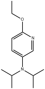 2-乙氧基-5-(N,N-二异丙基)氨基砒啶,871269-05-5,结构式
