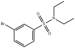 3-BROMO-N,N-DIETHYLBENZENESULPHONAMIDE Structure
