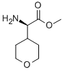 (R)-AMINO-(TETRAHYDRO-PYRAN-4-YL)-ACETIC ACID METHYL ESTER Struktur