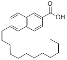 6-N-DODECYLNAPHTHALENE-2-CARBOXYLIC ACID,871325-01-8,结构式