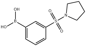 3-(磺酰吡咯啉)苯基硼酸, 871329-61-2, 结构式