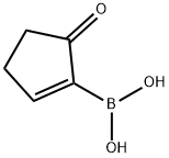 5-氧代环戊烯-1-基硼酸, 871329-71-4, 结构式