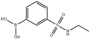 3-(N-ETHYLSULFAMOYL)PHENYLBORONIC ACID Structure