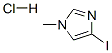 4-ヨード-1-メチル-1H-イミダゾール塩酸塩 化学構造式