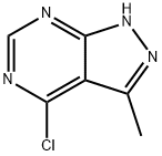 4-氯-3-甲基-1H-吡唑并[3,4-D]嘧啶, 871335-85-2, 结构式
