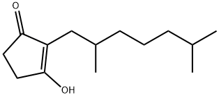 2-(2,6-DIMETHYLHEPTYL)-3-HYDROXYCYCLOPENT-2-ENONE 结构式