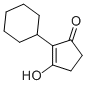 2-CYCLOHEXYL-3-HYDROXYCYCLOPENT-2-ENONE Structure